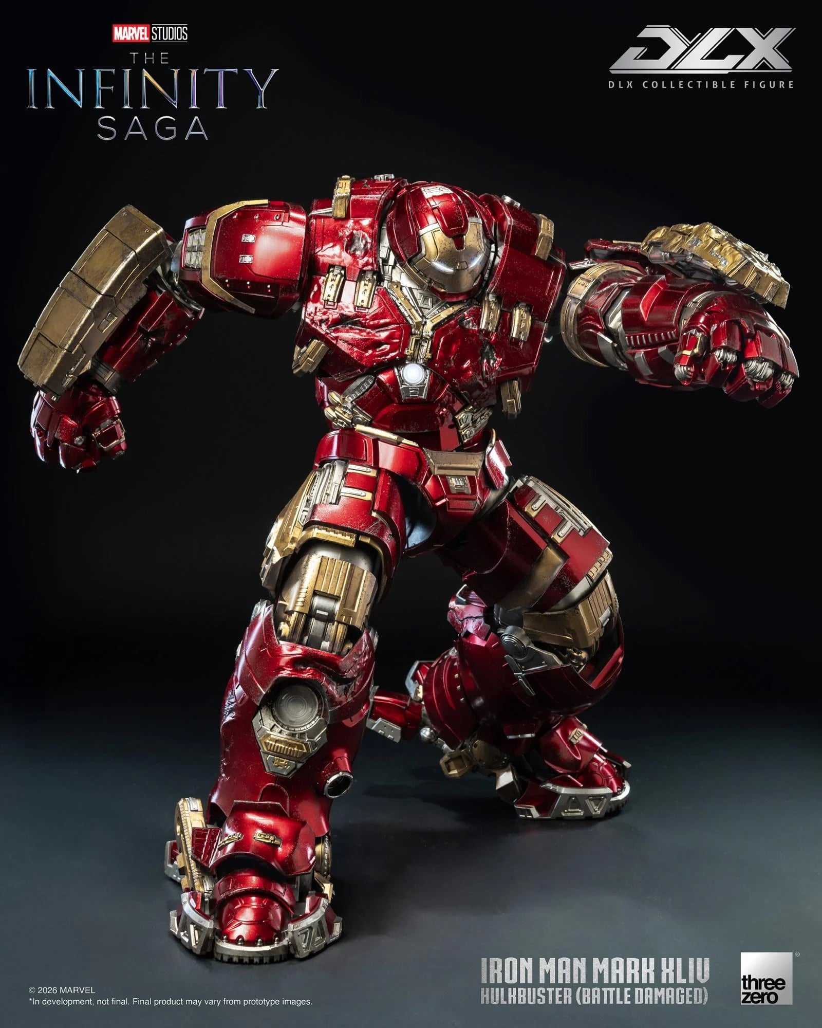 threezero DLX 鋼鐵人馬克44浩克毀滅者戰損版試作公開 16 threezero DLX 鋼鐵人馬克44浩克毀滅者戰損版試作公開