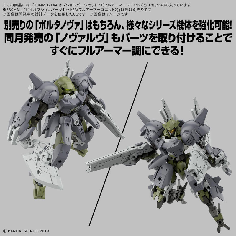 30MM「全彈裝甲組 2」6 月 13 日發售!灰調配色擴充改裝無限可能 5 30MM「全彈裝甲組 2」6 月 13 日發售!灰調配色擴充改裝無限可能