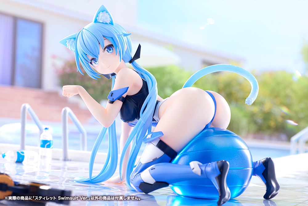 壽屋《Frame Arms Girl》史蒂蕾特泳裝版預購開始!貓系萌姿展現細膩膚質 4 壽屋《Frame Arms Girl》史蒂蕾特泳裝版預購開始!貓系萌姿展現細膩膚質