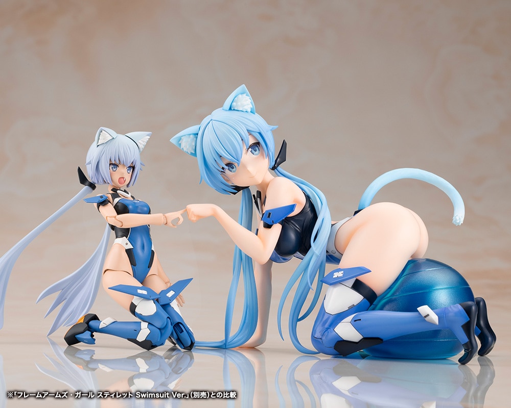 壽屋《Frame Arms Girl》史蒂蕾特泳裝版預購開始!貓系萌姿展現細膩膚質 14 壽屋《Frame Arms Girl》史蒂蕾特泳裝版預購開始!貓系萌姿展現細膩膚質