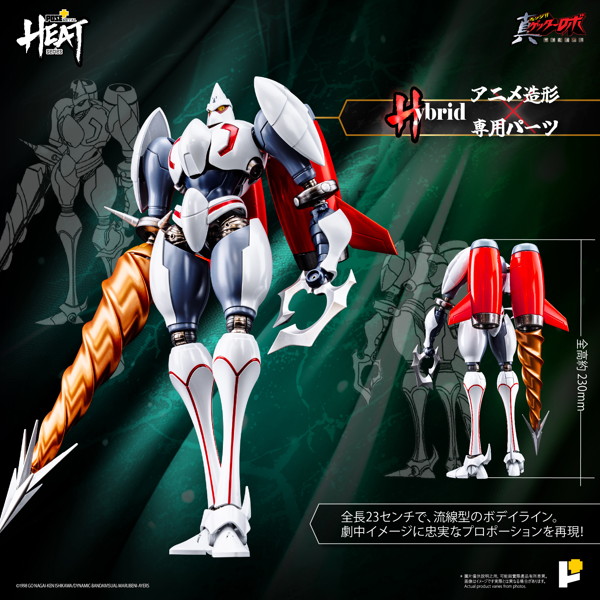 POSE+ METAL HEAT 真蓋特 2 號開放預購!獨家可動眼設計重現經典姿態 2 POSE+ METAL HEAT 真蓋特 2 號開放預購!獨家可動眼設計重現經典姿態