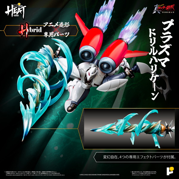 POSE+ METAL HEAT 真蓋特 2 號開放預購!獨家可動眼設計重現經典姿態 5 POSE+ METAL HEAT 真蓋特 2 號開放預購!獨家可動眼設計重現經典姿態