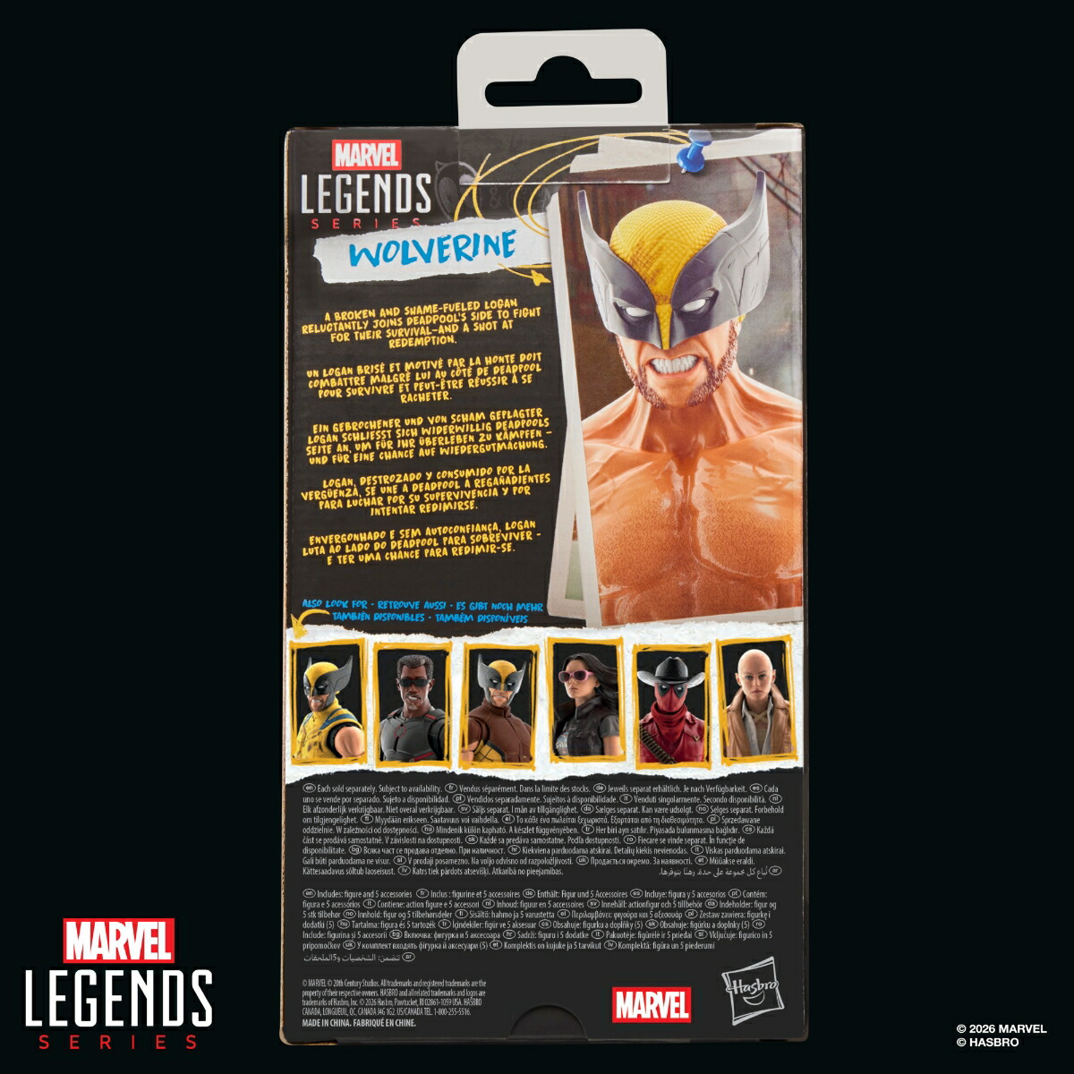 《死侍與羅根》金鋼狼可動人偶亮相!Marvel Legends 造型細節重現 10 《死侍與羅根》金鋼狼可動人偶亮相!Marvel Legends 造型細節重現