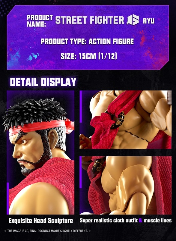 52TOYS 推出《快打旋風 6》龍、春麗 FigLite 可動人偶 預計 2026 年 8 月發售 6 52TOYS 推出《快打旋風 6》龍、春麗 FigLite 可動人偶 預計 2026 年 8 月發售