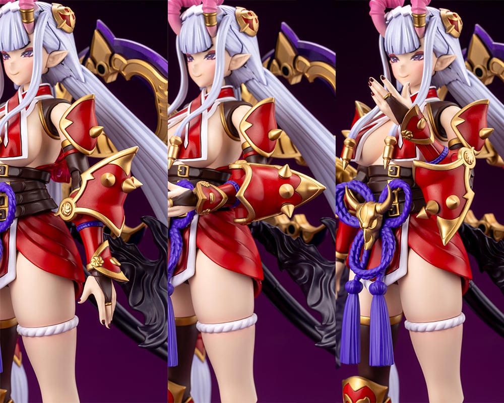 壽屋《ARCANADEA》惡魔型成員 Ornella 開放預購:切換真偽雙重形態與精緻和風武裝 21 壽屋《ARCANADEA》惡魔型成員 Ornella 開放預購:切換真偽雙重形態與精緻和風武裝