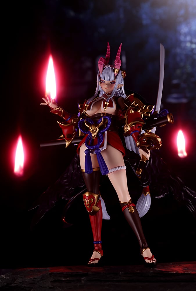 壽屋《ARCANADEA》惡魔型成員 Ornella 開放預購:切換真偽雙重形態與精緻和風武裝 27 壽屋《ARCANADEA》惡魔型成員 Ornella 開放預購:切換真偽雙重形態與精緻和風武裝