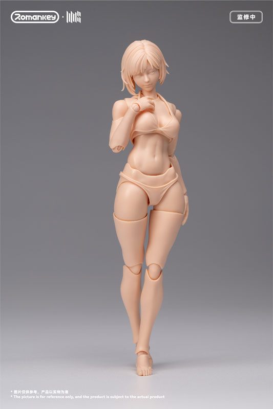 Romankey「UMS004 超可動女性素體」1/12 可動人偶開放預約 展現極致關節美學 1 Romankey「UMS004 超可動女性素體」1/12 可動人偶開放預約 展現極致關節美學