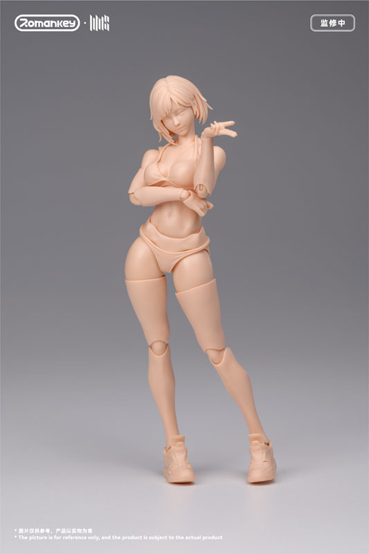Romankey「UMS004 超可動女性素體」1/12 可動人偶開放預約 展現極致關節美學 4 Romankey「UMS004 超可動女性素體」1/12 可動人偶開放預約 展現極致關節美學