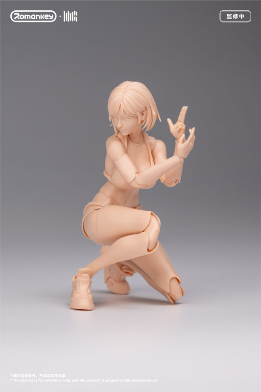 Romankey「UMS004 超可動女性素體」1/12 可動人偶開放預約 展現極致關節美學 5 Romankey「UMS004 超可動女性素體」1/12 可動人偶開放預約 展現極致關節美學