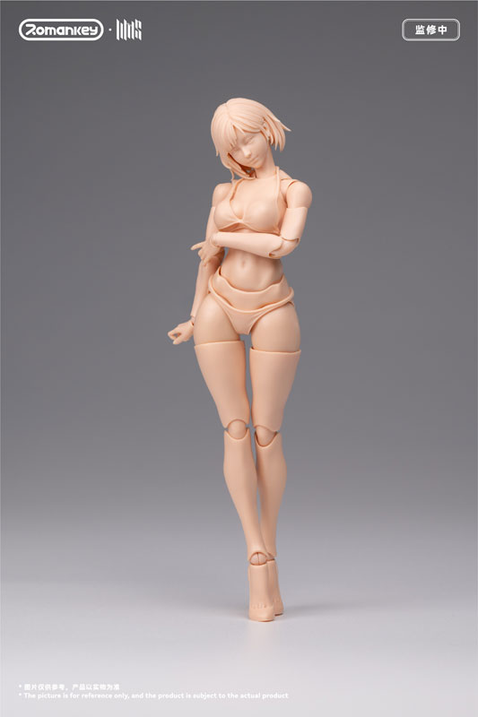 Romankey「UMS004 超可動女性素體」1/12 可動人偶開放預約 展現極致關節美學 7 Romankey「UMS004 超可動女性素體」1/12 可動人偶開放預約 展現極致關節美學