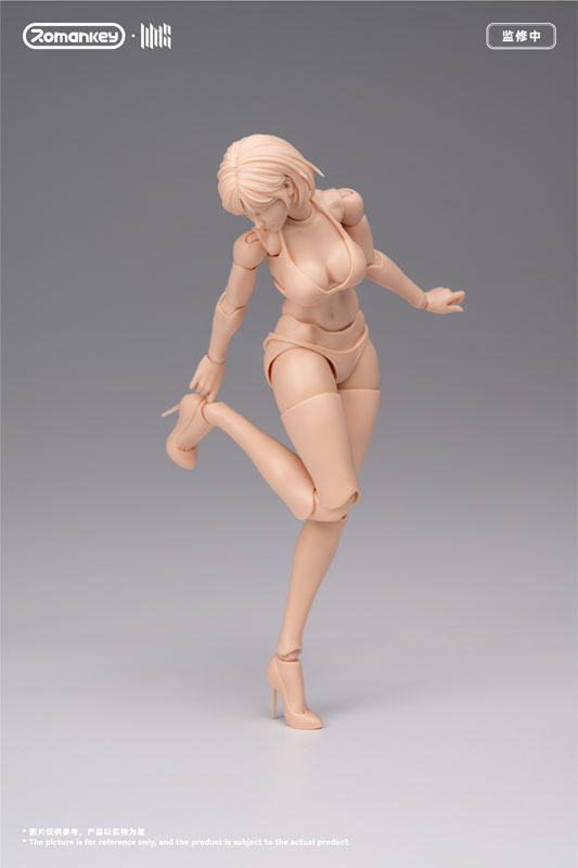 Romankey「UMS004 超可動女性素體」1/12 可動人偶開放預約 展現極致關節美學 8 Romankey「UMS004 超可動女性素體」1/12 可動人偶開放預約 展現極致關節美學