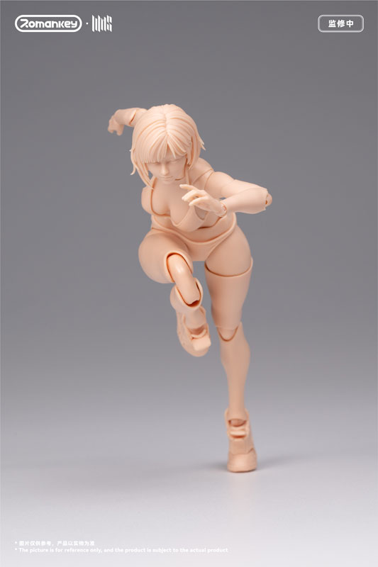 Romankey「UMS004 超可動女性素體」1/12 可動人偶開放預約 展現極致關節美學 11 Romankey「UMS004 超可動女性素體」1/12 可動人偶開放預約 展現極致關節美學