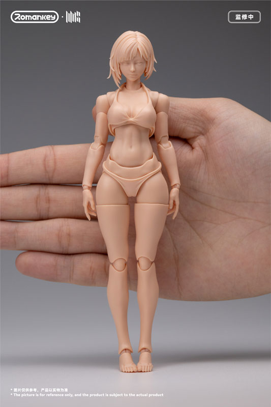 Romankey「UMS004 超可動女性素體」1/12 可動人偶開放預約 展現極致關節美學 12 Romankey「UMS004 超可動女性素體」1/12 可動人偶開放預約 展現極致關節美學