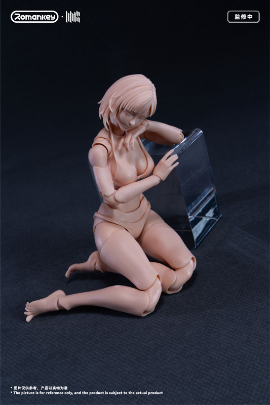 Romankey「UMS004 超可動女性素體」1/12 可動人偶開放預約 展現極致關節美學 14 Romankey「UMS004 超可動女性素體」1/12 可動人偶開放預約 展現極致關節美學