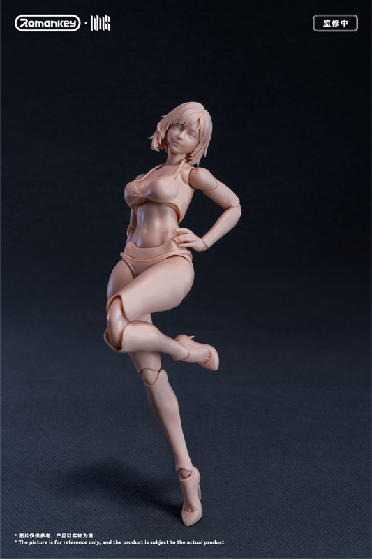 Romankey「UMS004 超可動女性素體」1/12 可動人偶開放預約 展現極致關節美學 17 Romankey「UMS004 超可動女性素體」1/12 可動人偶開放預約 展現極致關節美學