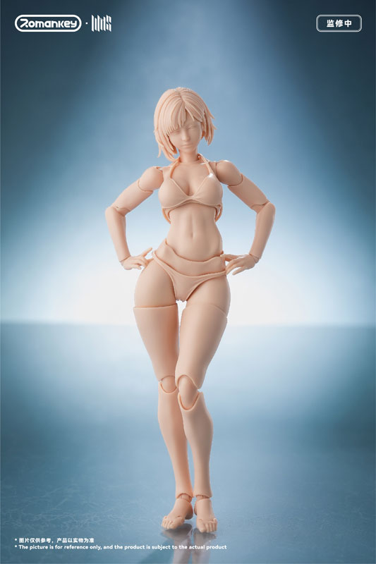 Romankey「UMS004 超可動女性素體」1/12 可動人偶開放預約 展現極致關節美學 20 Romankey「UMS004 超可動女性素體」1/12 可動人偶開放預約 展現極致關節美學