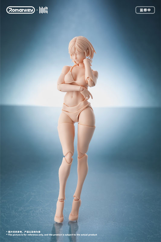 Romankey「UMS004 超可動女性素體」1/12 可動人偶開放預約 展現極致關節美學 21 Romankey「UMS004 超可動女性素體」1/12 可動人偶開放預約 展現極致關節美學