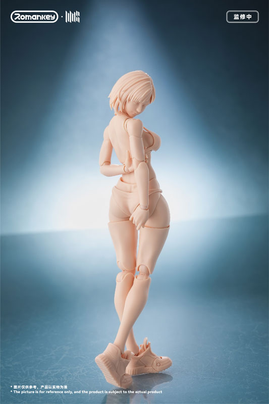 Romankey「UMS004 超可動女性素體」1/12 可動人偶開放預約 展現極致關節美學 25 Romankey「UMS004 超可動女性素體」1/12 可動人偶開放預約 展現極致關節美學