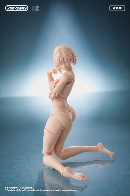 Romankey「UMS004 超可動女性素體」1/12 可動人偶開放預約 展現極致關節美學 29 Romankey「UMS004 超可動女性素體」1/12 可動人偶開放預約 展現極致關節美學