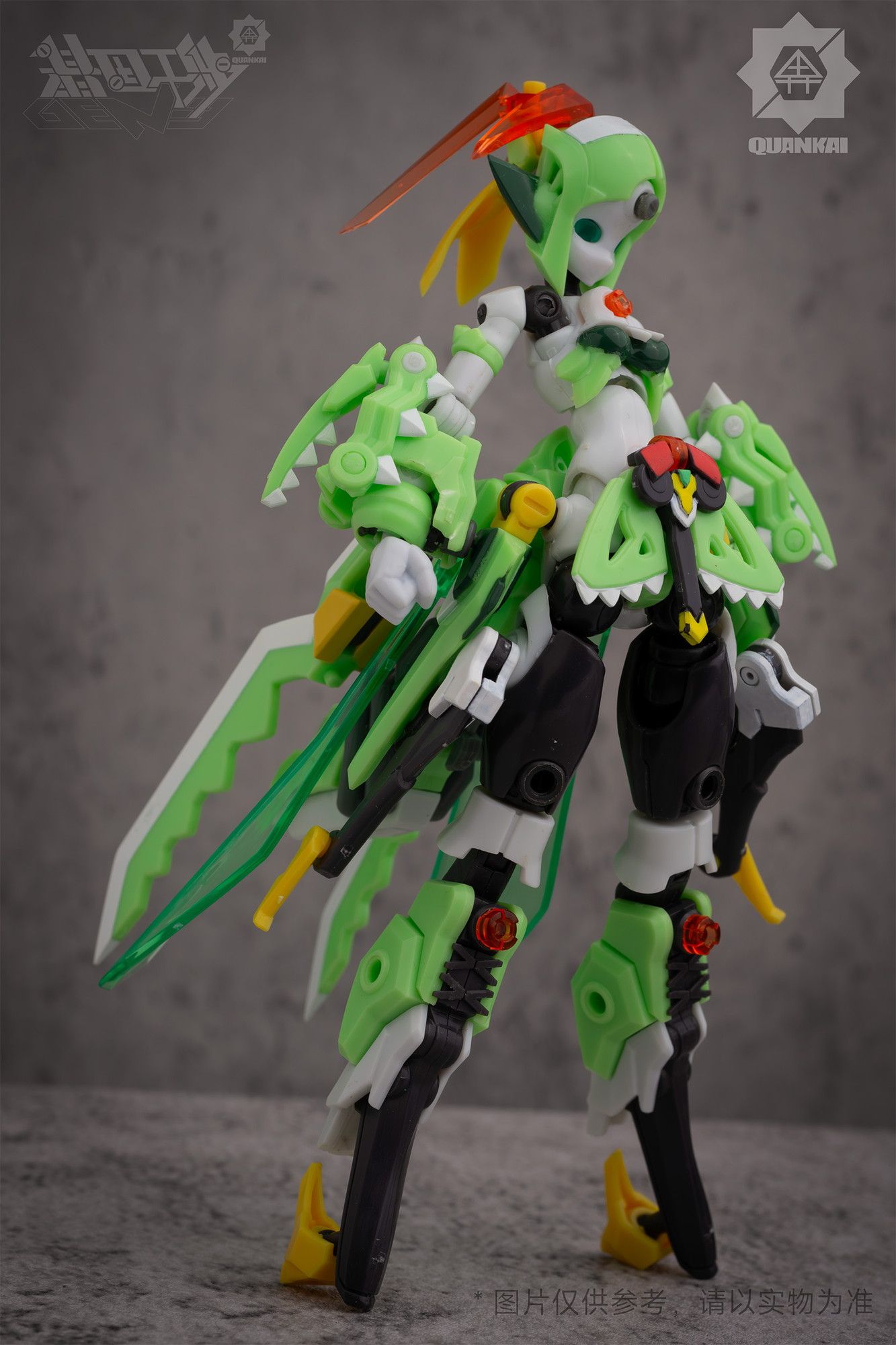 螳螂機甲娘再臨!QUANKAI Studio「剜姫」組裝模型 2026 年 9 月再販預購開啟 1 螳螂機甲娘再臨!QUANKAI Studio「剜姫」組裝模型 2026 年 9 月再販預購開啟