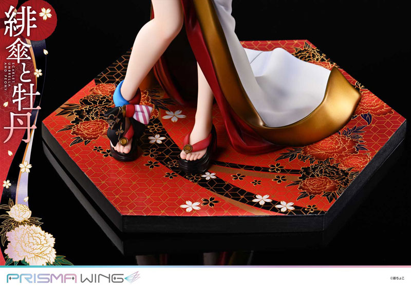 藤ちょこ原創插畫「緋傘與牡丹」實體化!PRISMA WING 絕美和風模型明日開賣 10 藤ちょこ原創插畫「緋傘與牡丹」實體化!PRISMA WING 絕美和風模型明日開賣