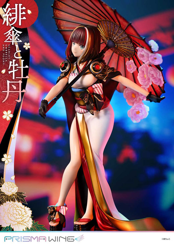 藤ちょこ原創插畫「緋傘與牡丹」實體化!PRISMA WING 絕美和風模型明日開賣 12 藤ちょこ原創插畫「緋傘與牡丹」實體化!PRISMA WING 絕美和風模型明日開賣