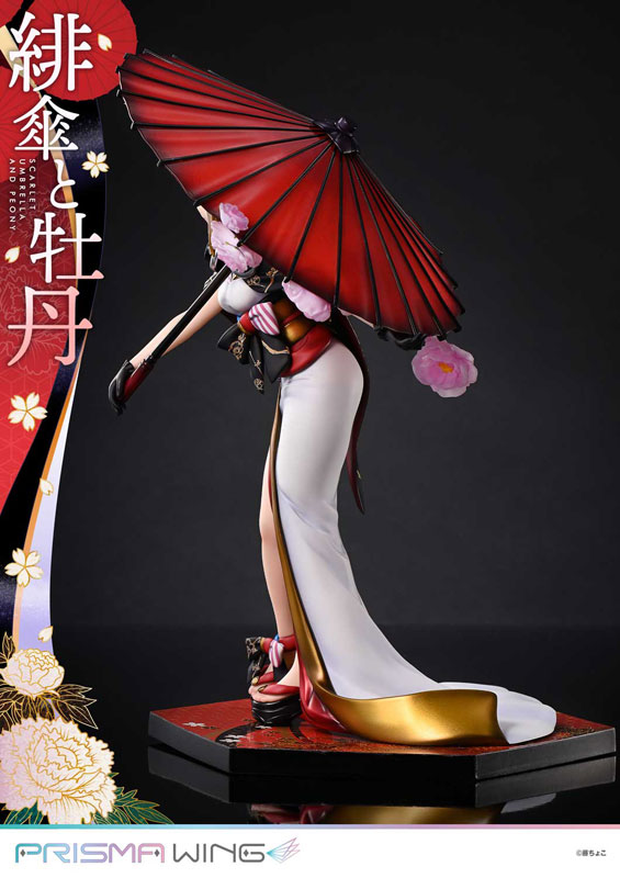 藤ちょこ原創插畫「緋傘與牡丹」實體化!PRISMA WING 絕美和風模型明日開賣 13 藤ちょこ原創插畫「緋傘與牡丹」實體化!PRISMA WING 絕美和風模型明日開賣