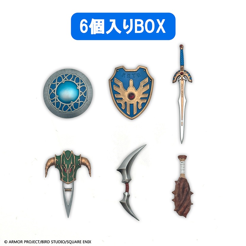 《勇者鬥惡龍》經典武器縮小登場!SQUARE ENIX 推出 1/12 比例收藏集 1 《勇者鬥惡龍》經典武器縮小登場!SQUARE ENIX 推出 1/12 比例收藏集