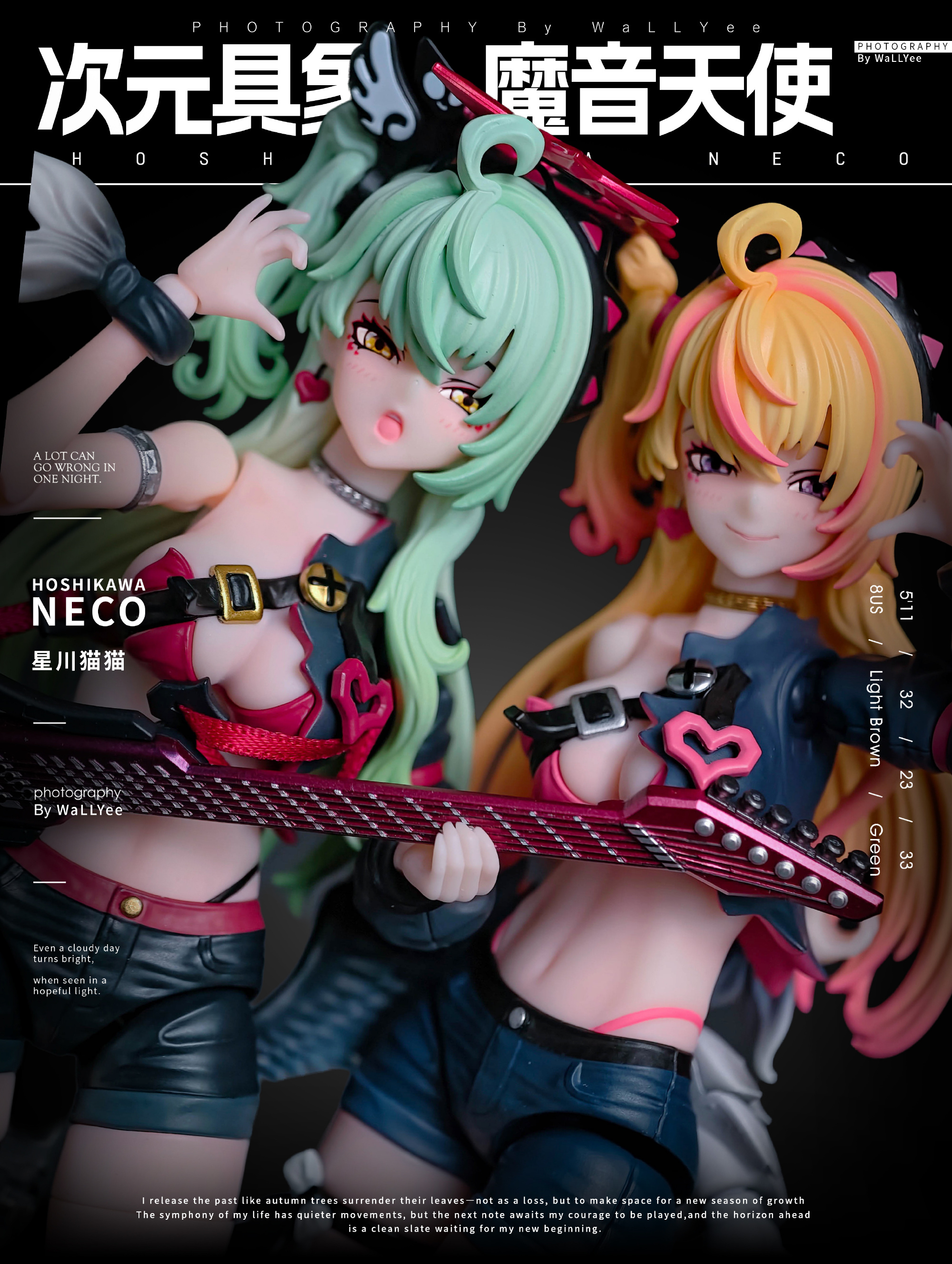 美少女模型新作!次元具象「魔音天使・星川猫猫」雙色版本同步展開預購 11 美少女模型新作!次元具象「魔音天使・星川猫猫」雙色版本同步展開預購