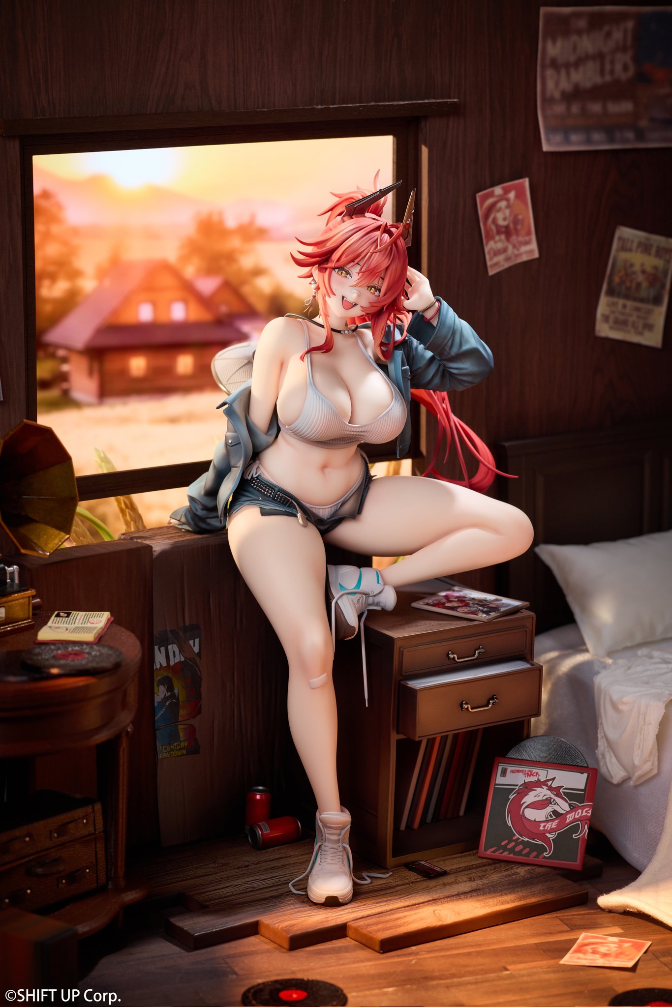 Hobby Sakura公開《勝利之女神:妮姬》小紅帽復古時光 1/7 比例模型彩色原型 1 Hobby Sakura公開《勝利之女神:妮姬》小紅帽復古時光 1/7 比例模型彩色原型