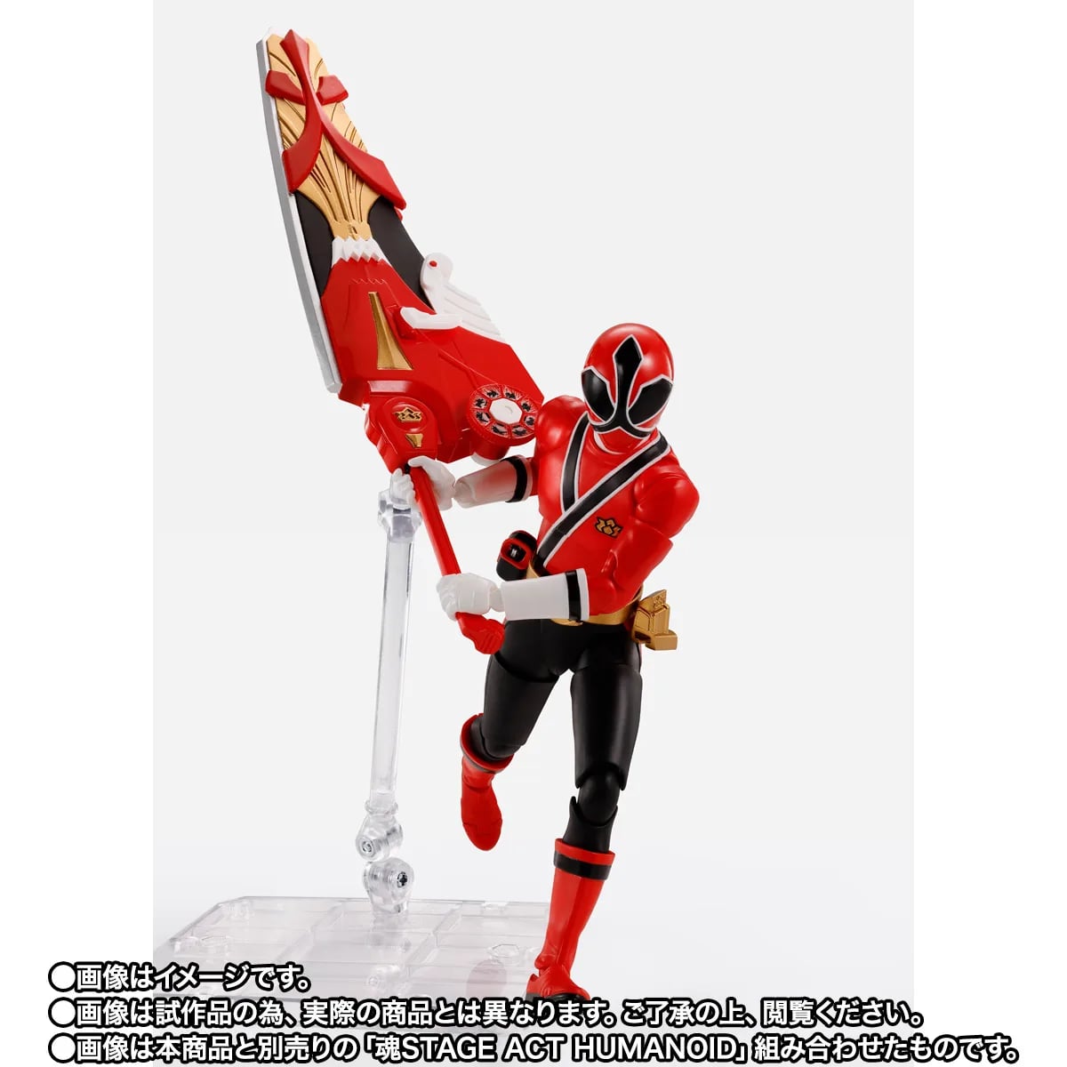 真骨彫《侍戰隊真劍者》真劍紅 2026 年推出,掃描福沢博文體態 5 真骨彫《侍戰隊真劍者》真劍紅 2026 年推出,掃描福沢博文體態