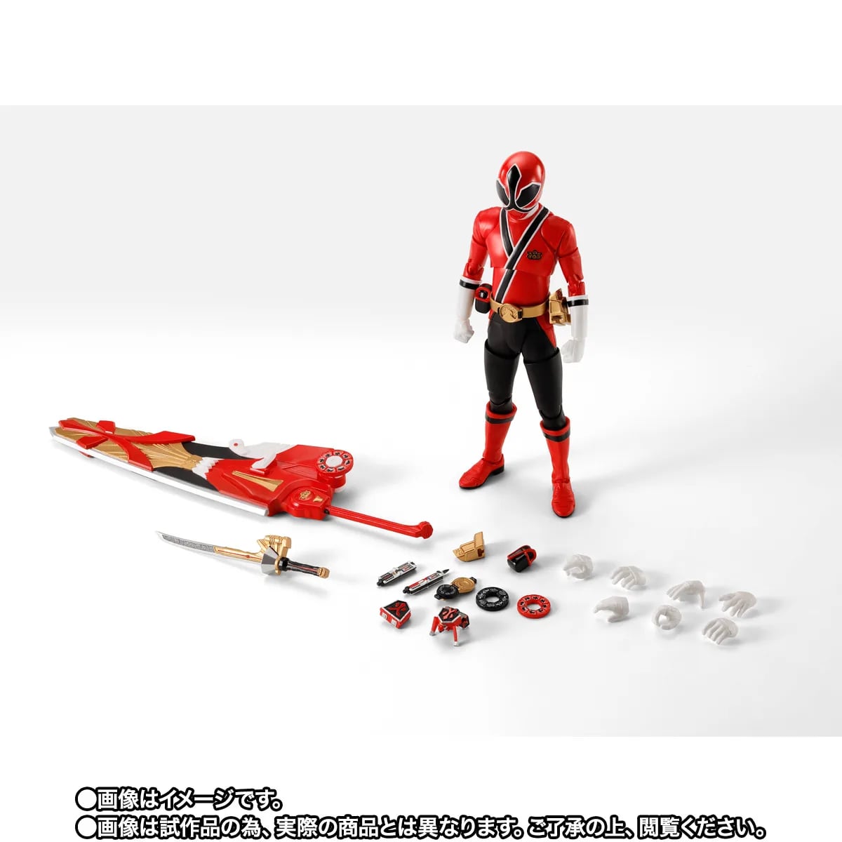 真骨彫《侍戰隊真劍者》真劍紅 2026 年推出,掃描福沢博文體態 7 真骨彫《侍戰隊真劍者》真劍紅 2026 年推出,掃描福沢博文體態