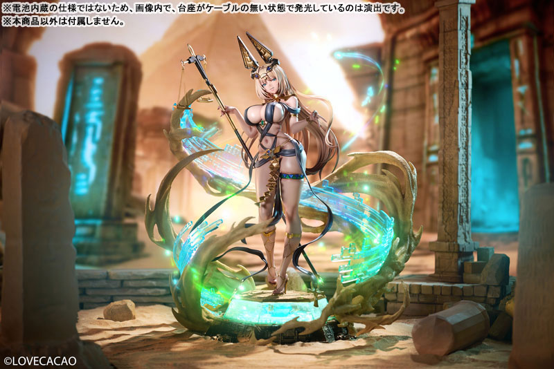 Hobby Sakura《Pharaoh Girl》1/4 比例雕像預購,內建 USB 呼吸燈效售價 10 萬日圓起 9 Hobby Sakura《Pharaoh Girl》1/4 比例雕像預購,內建 USB 呼吸燈效售價 10 萬日圓起
