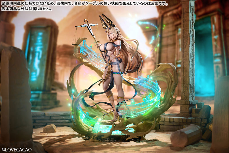 Hobby Sakura《Pharaoh Girl》1/4 比例雕像預購,內建 USB 呼吸燈效售價 10 萬日圓起 10 Hobby Sakura《Pharaoh Girl》1/4 比例雕像預購,內建 USB 呼吸燈效售價 10 萬日圓起