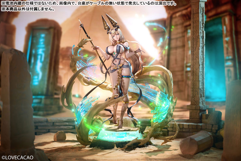 Hobby Sakura《Pharaoh Girl》1/4 比例雕像預購,內建 USB 呼吸燈效售價 10 萬日圓起 12 Hobby Sakura《Pharaoh Girl》1/4 比例雕像預購,內建 USB 呼吸燈效售價 10 萬日圓起