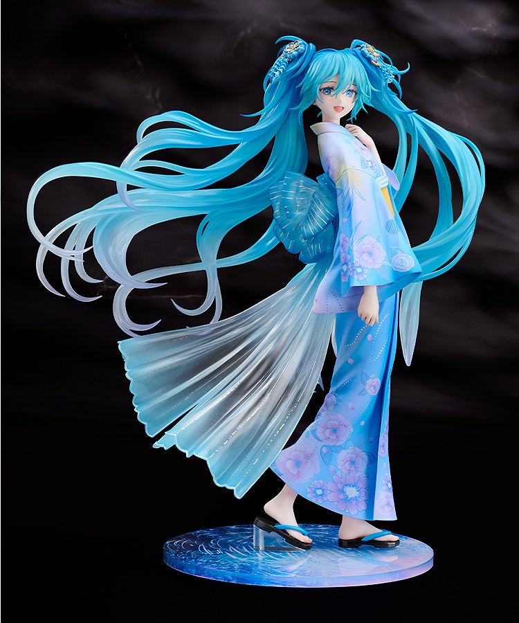 GSC推出《初音未來》花火浴衣模型 1/7比例透明髮絲展現16周年夢幻感 5 GSC推出《初音未來》花火浴衣模型 1/7比例透明髮絲展現16周年夢幻感