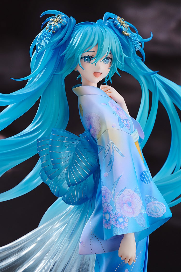 GSC推出《初音未來》花火浴衣模型 1/7比例透明髮絲展現16周年夢幻感 6 GSC推出《初音未來》花火浴衣模型 1/7比例透明髮絲展現16周年夢幻感