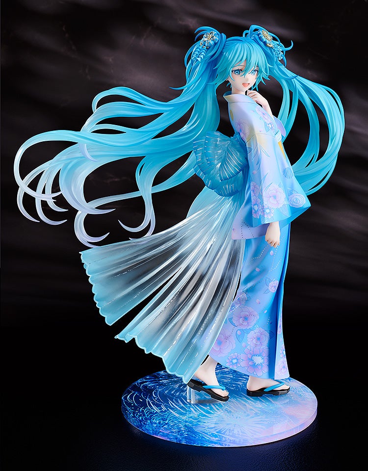 GSC推出《初音未來》花火浴衣模型 1/7比例透明髮絲展現16周年夢幻感 7 GSC推出《初音未來》花火浴衣模型 1/7比例透明髮絲展現16周年夢幻感