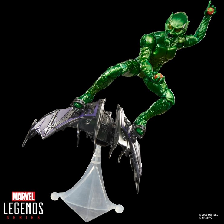 Hasbro《蜘蛛人:無家日》綠惡魔6吋可動人偶預購開跑 附屬滑翔翼重現經典型態 1 Hasbro《蜘蛛人:無家日》綠惡魔6吋可動人偶預購開跑 附屬滑翔翼重現經典型態