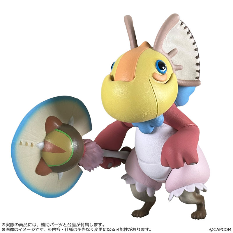 CFB《魔物獵人 荒野》隨從艾路收藏集 2027 年發售一套四款不重複 5 CFB《魔物獵人 荒野》隨從艾路收藏集 2027 年發售一套四款不重複
