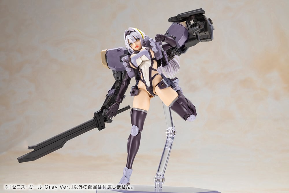壽屋推出《Front Mission》30周年 Zenith Girl Gray Ver. 2026年11月發售 支援SE與多款模型改裝 15 壽屋推出《Front Mission》30周年 Zenith Girl Gray Ver. 2026年11月發售 支援SE與多款模型改裝