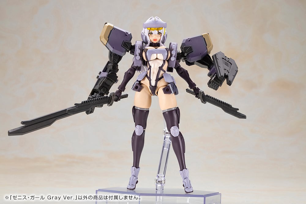 壽屋推出《Front Mission》30周年 Zenith Girl Gray Ver. 2026年11月發售 支援SE與多款模型改裝 16 壽屋推出《Front Mission》30周年 Zenith Girl Gray Ver. 2026年11月發售 支援SE與多款模型改裝