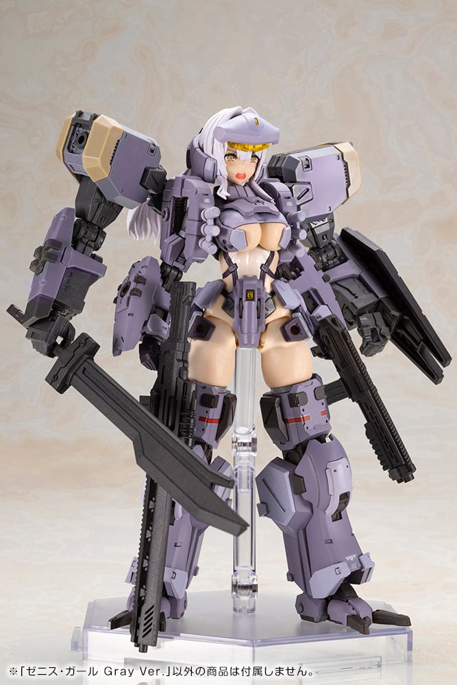 壽屋推出《Front Mission》30周年 Zenith Girl Gray Ver. 2026年11月發售 支援SE與多款模型改裝 17 壽屋推出《Front Mission》30周年 Zenith Girl Gray Ver. 2026年11月發售 支援SE與多款模型改裝
