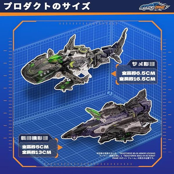 52TOYS《BEASTDRIVE》渦潮外裝 實現鯤鵬海空雙棲變形 10 52TOYS《BEASTDRIVE》渦潮外裝 實現鯤鵬海空雙棲變形