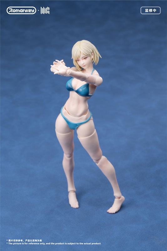 Romankey《超可動女性素體》預購 下著可拆卸方便玩家魔改