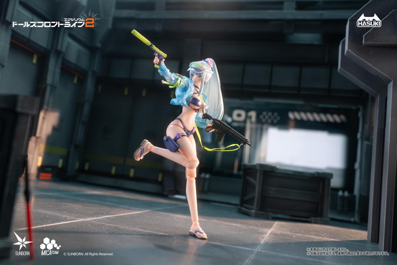 《少女前線 2:追放》庫魯凱泳裝可動人偶預購開跑 HASUKI 豪華版附贈身體替換件