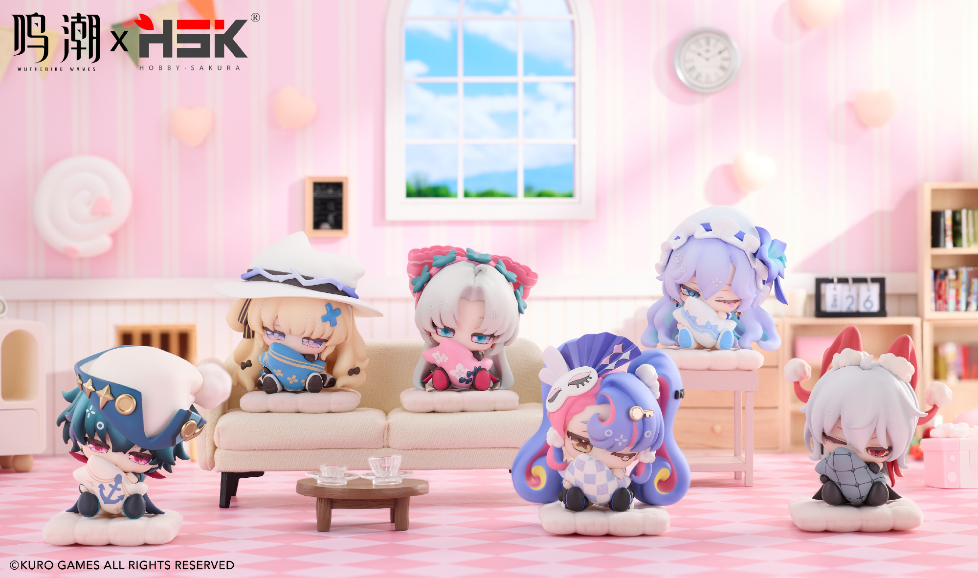 Hobby Sakura《鳴潮》Nemu Nemu 睡覺盒玩公開 預計 2026 年 6 月開放預約
