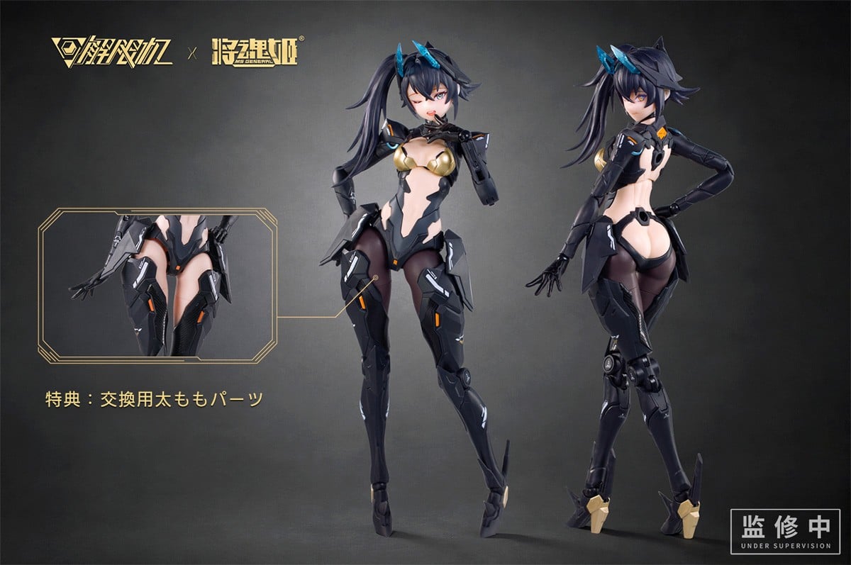 將魂姫《Mecha BREAK》聯動第二彈「黑豹」組裝模型公開 1/10比例變形武裝 2026年8月上市