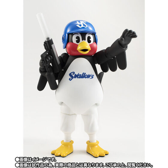 BANDAI S.H.Figuarts 推出養樂多燕子隊《燕九郎》可動模型 附招牌火箭筒 2026 年開賣