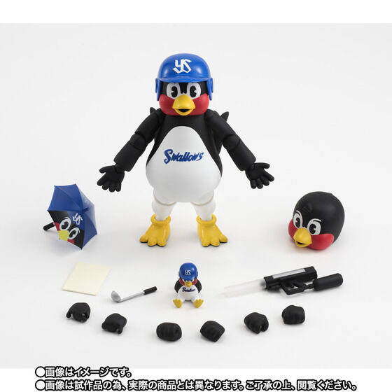 BANDAI S.H.Figuarts 推出養樂多燕子隊《燕九郎》可動模型 附招牌火箭筒 2026 年開賣